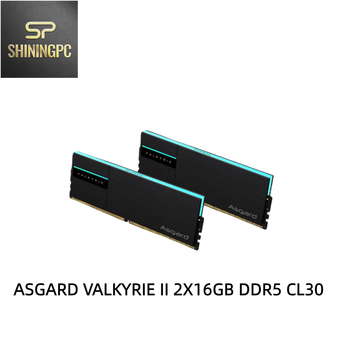 Asgard Valkyrie GEN 2 DDR5 2X16GB 32GB CL30 6000MHZ RGB DDR5 RAM