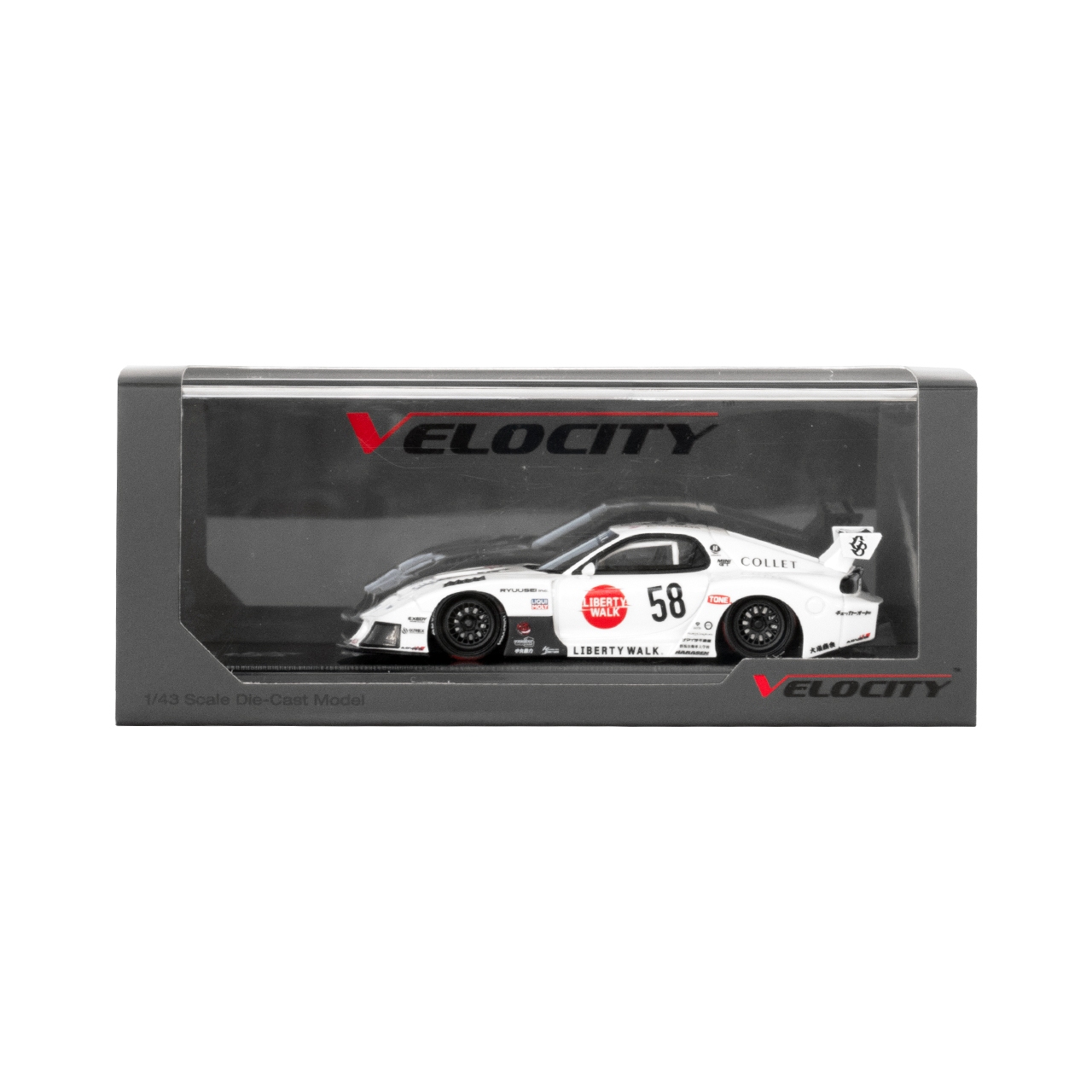 TSM 1/43 MAZDA RX-7 LB-Super Silhouette ATHLETE COLLET - LB-ONLINE