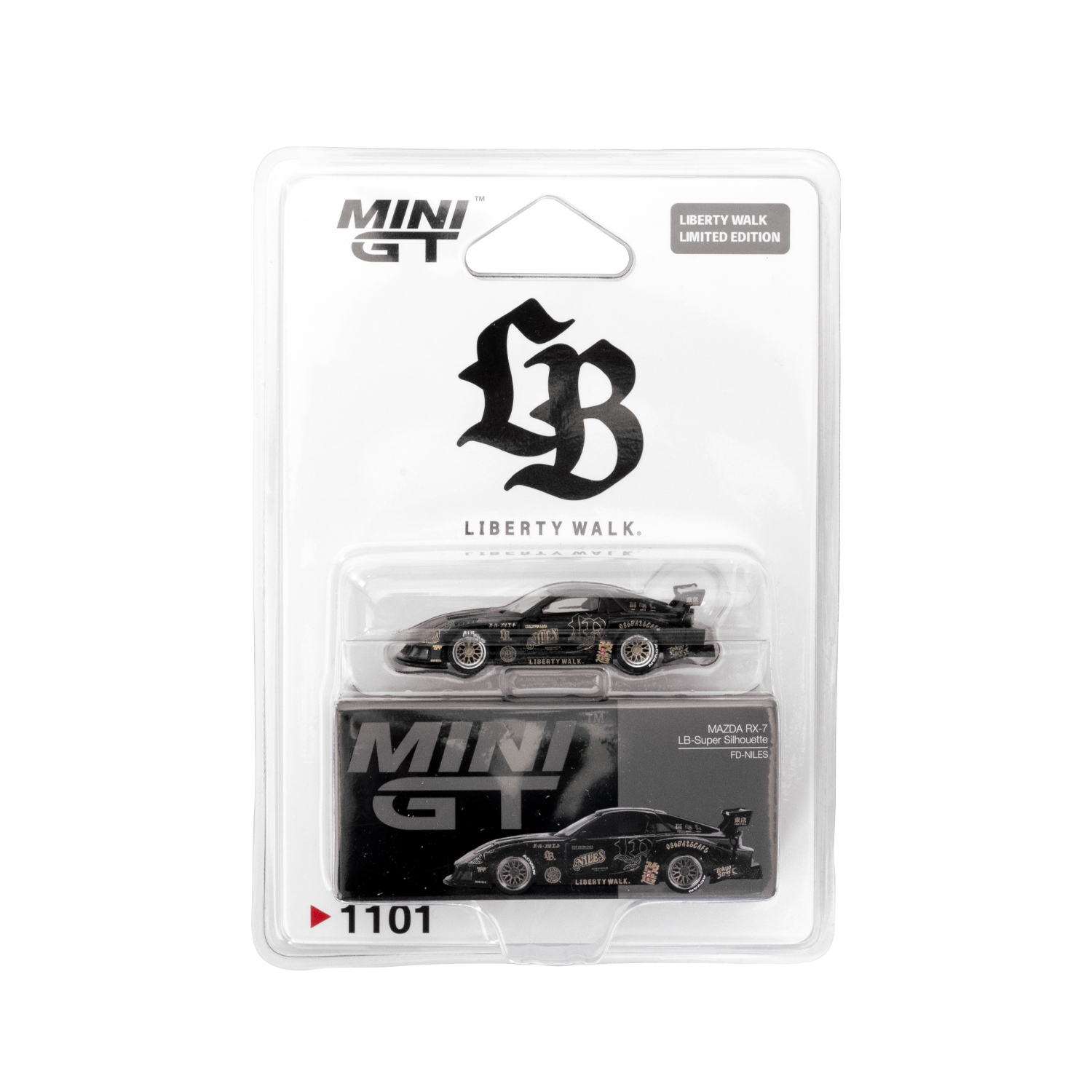 1/64 MINI GT MAZDA RX-7 LB-Super Silhouette FD-NILES / LB Blister