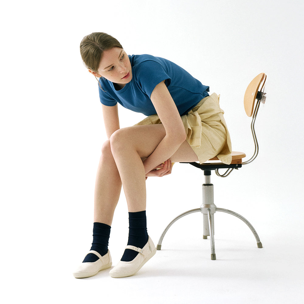 LeMouton ルムトン】履き心地のよいメリノウールフラットシューズ