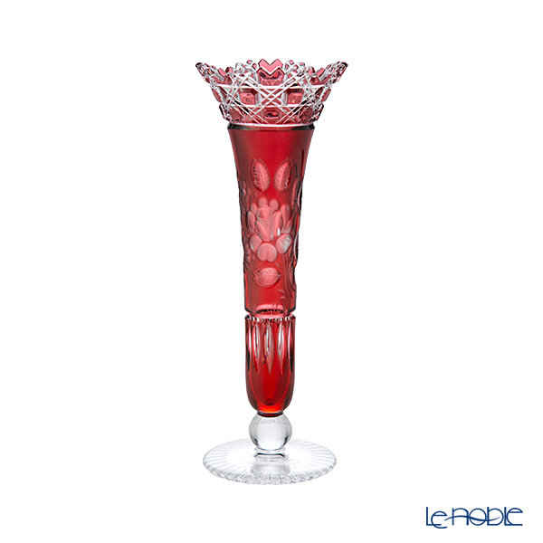 マイセン（Meissen） マイセンクリスタル 一輪挿し 23cm（ブルー） MF0