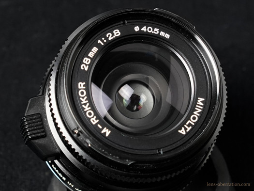 広角】MINOLTA M-ROKKOR 28mm f2.8 外観レビュー | 収差Love