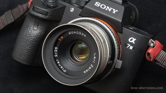 準広角】CONTAX G Planar T＊ 35mm F2 外観レビュー | 収差Love
