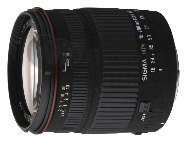 Sigma 18-200mm f/3.5-6.3 DC lens reviews, specification