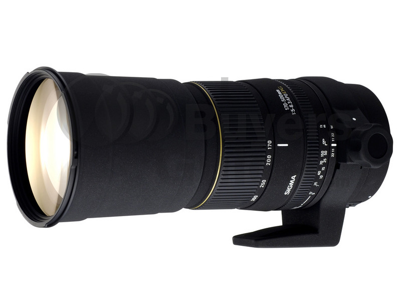 Sigma 170-500mm f/5-6.3 APO DG reseñas de lentes, especificación