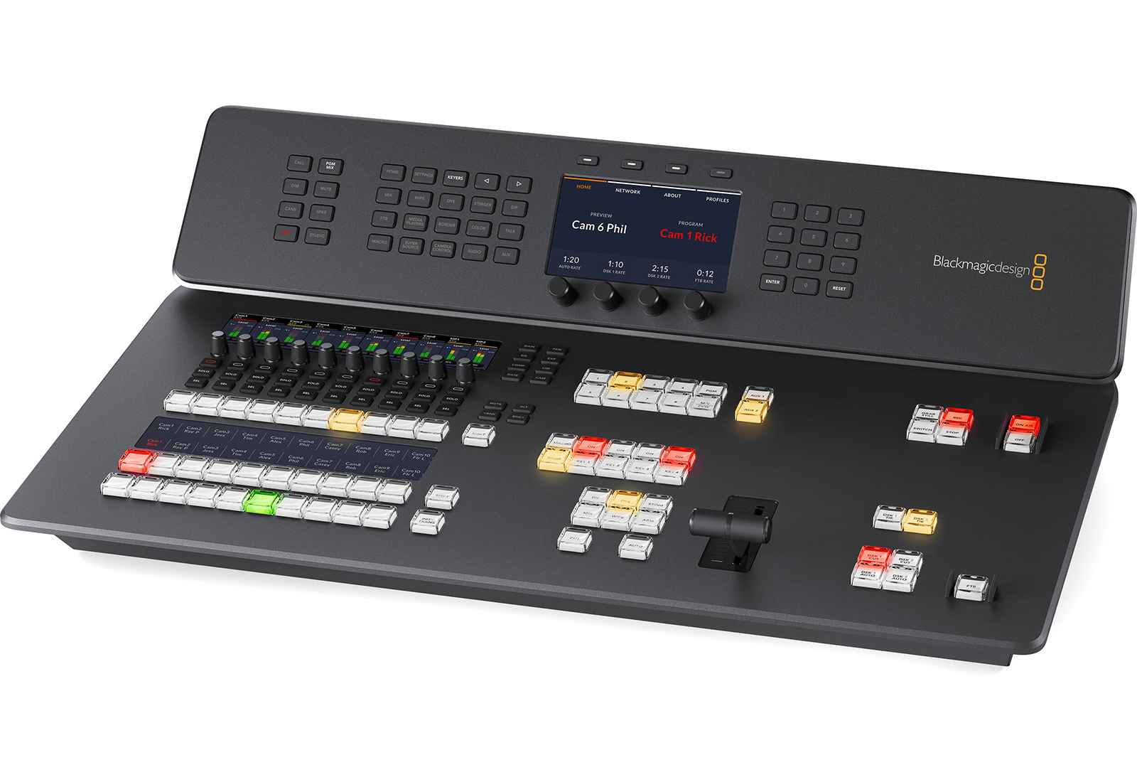 Rent a Blackmagic Design ATEM Television Studio HD8 ISO at