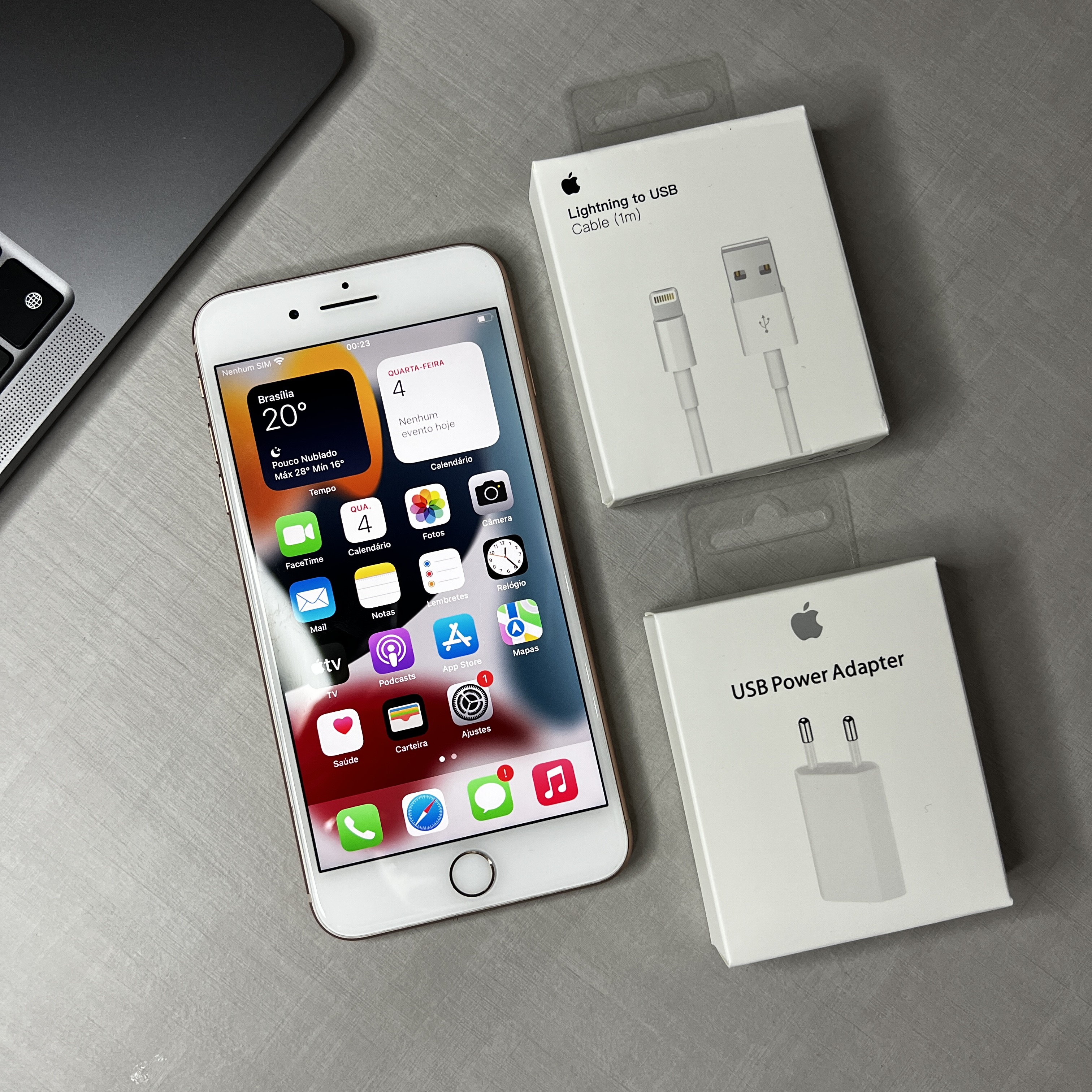 iPhone 8 Plus 64GB ROSE GOLD (seminovo) – LS