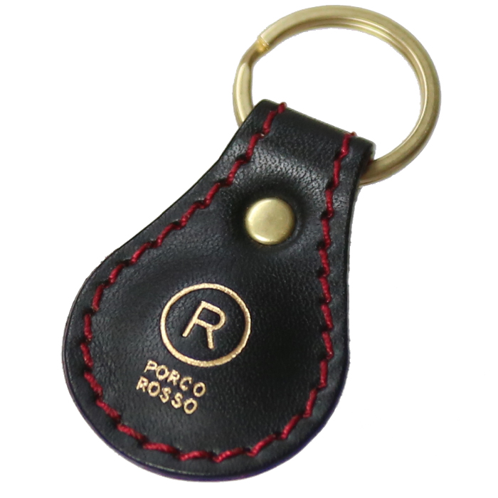 ティアドロップキーリング｜革鞄・革小物のPORCO ROSSO（ポルコロッソ）