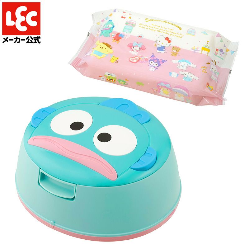 ハローキティ ウェットティッシュケース & 水99.9% ウェットティッシュ