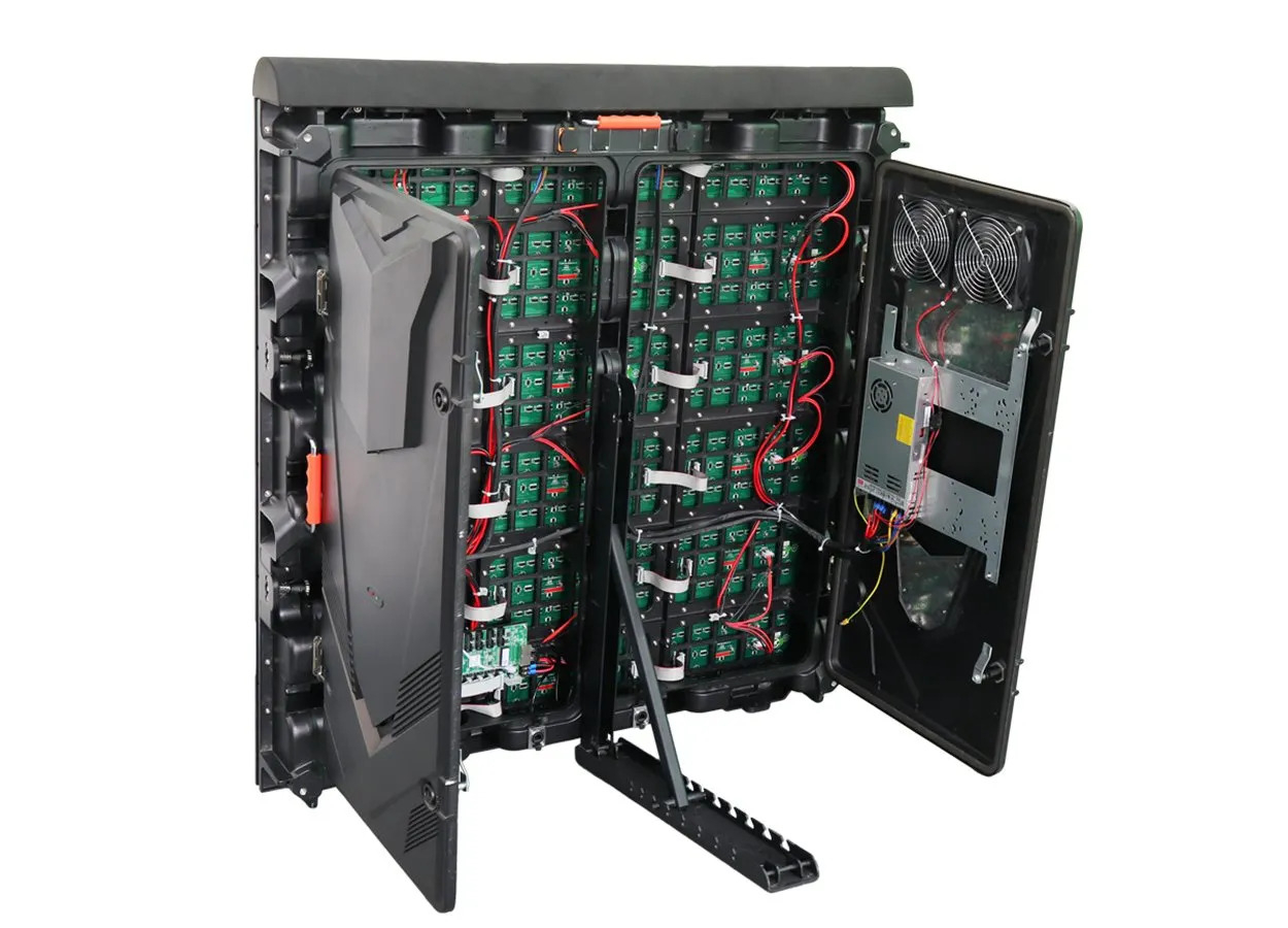 P6.67 スタジアム周辺 LED スクリーン パネル アルミ キャビネット