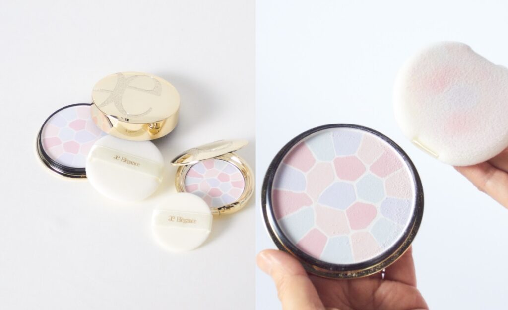 エレガンス】大人気フェイスパウダーに10年ぶりの新色！ひと塗りで透明