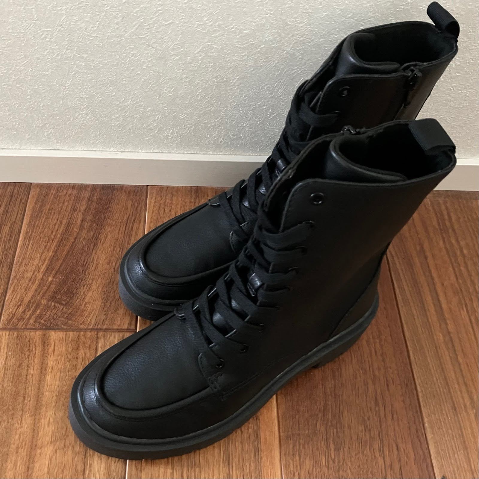 UNIQLO:C】レースアップショートブーツを購入しました！【秋冬コーデ