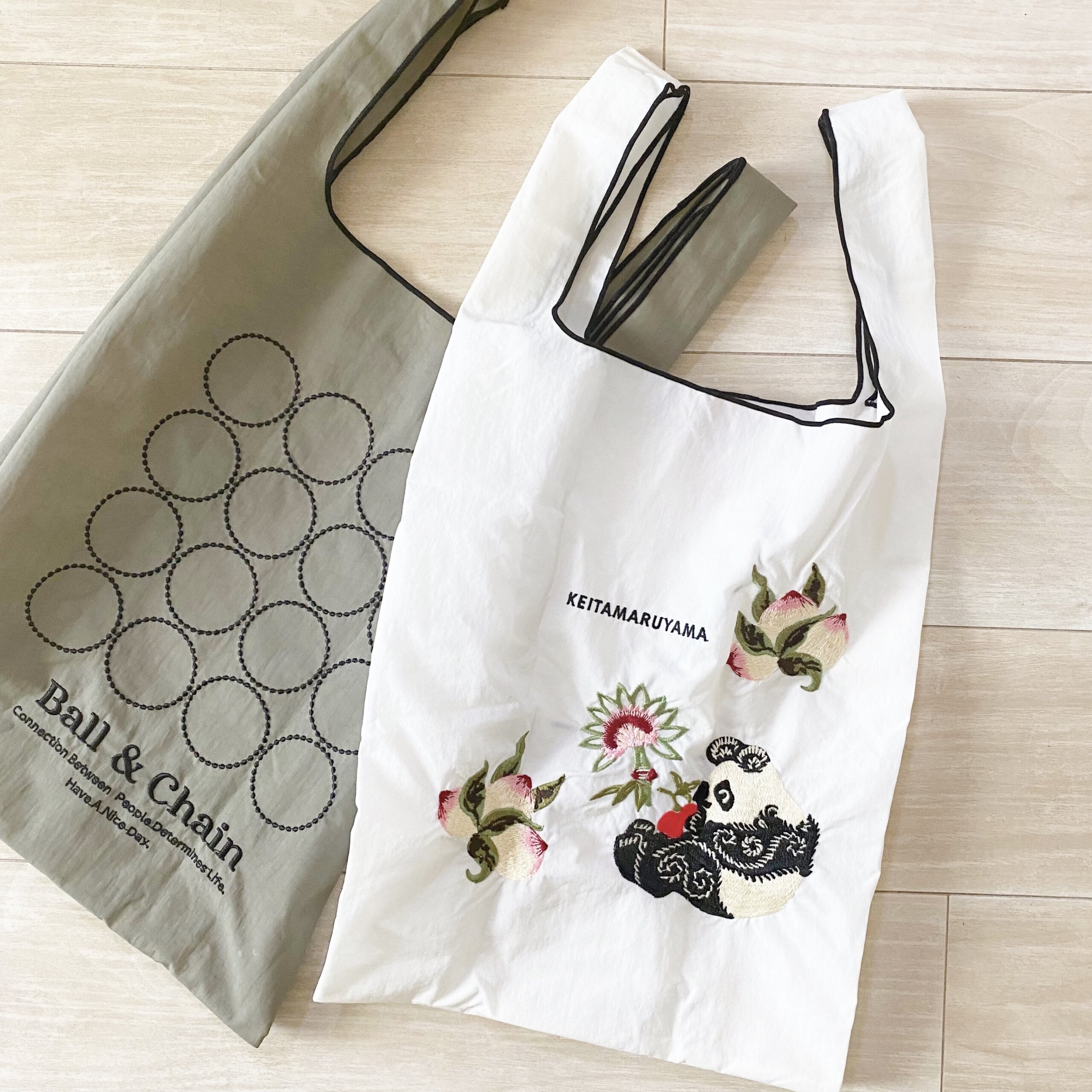 お気にエコバッグ。KEITA MARUYAMA × BALL & CHAINE | LEE