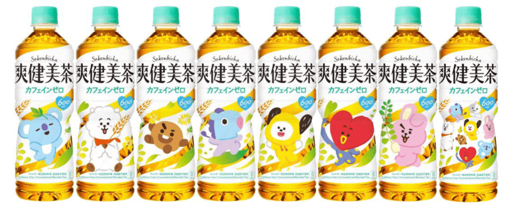 爽健美茶×BT21がコラボ！限定デザインボトル発売、グッズがもらえる