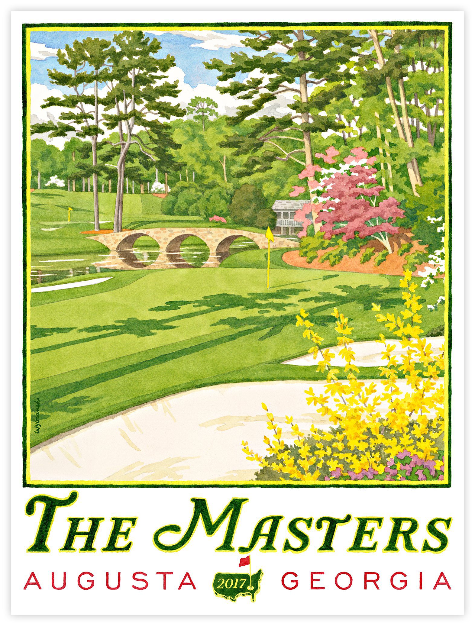 2017 The Masters - Lee Wybranski