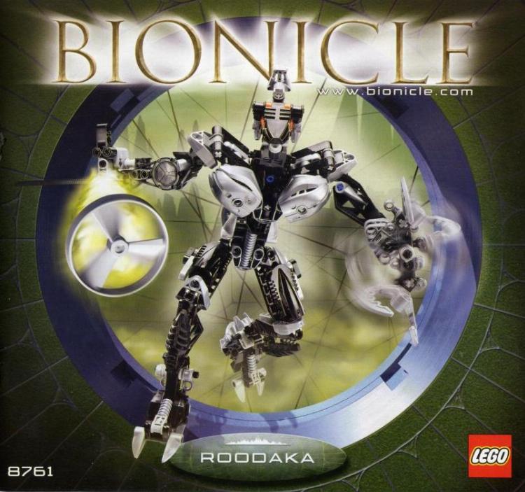 LEGO Instructions for set 8761 Roodaka, Bionicle - Warriors