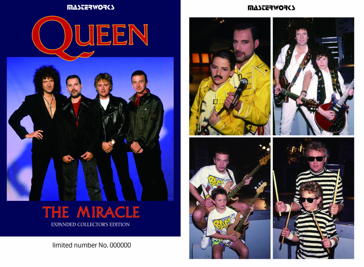 クイーン / 89年 “ザ・ミラクル” レア音源・マルチ・オーディオ＆映像