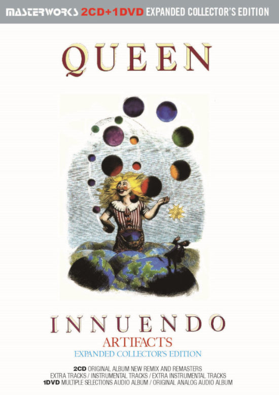 クイーン / “イニュエンドウ” レア音源とマルチ・オーディオ＆ビデオ