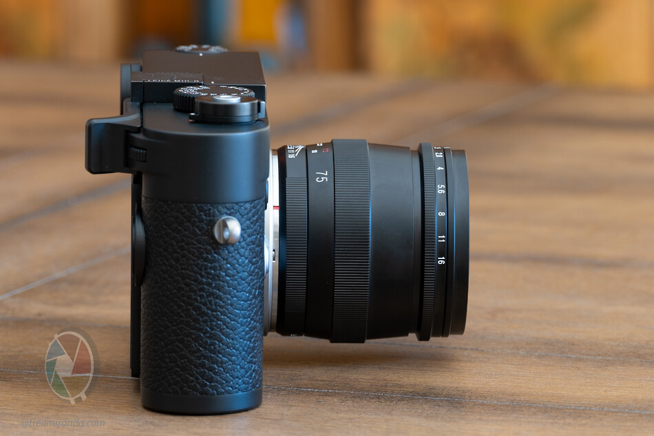 Voigtlander ULTRON 75mm f/1.9 SC/MC VM lens review at FredMiranda