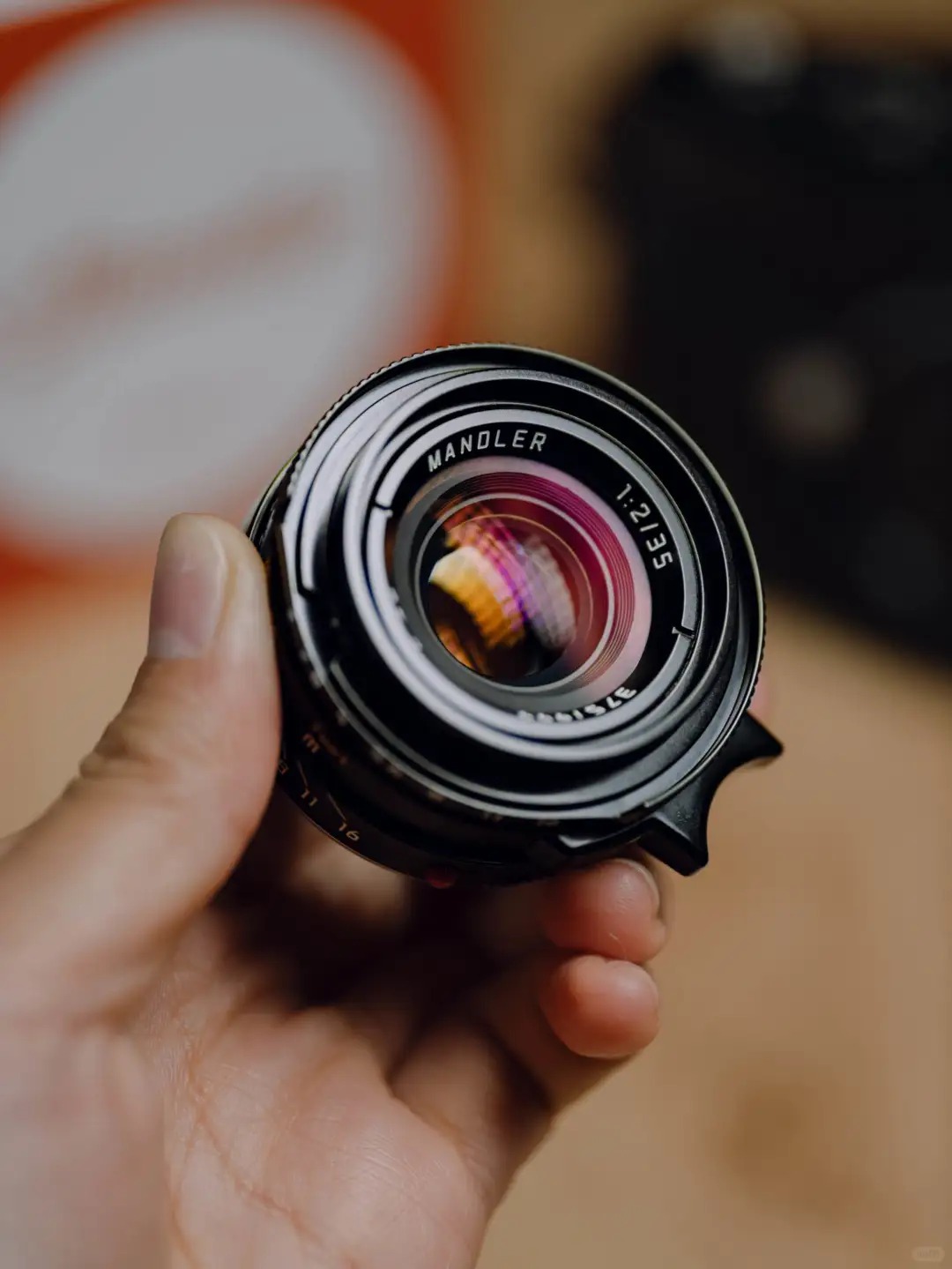 Another Leica 35mm f/2 Cron 7-element replica from China: Mandler