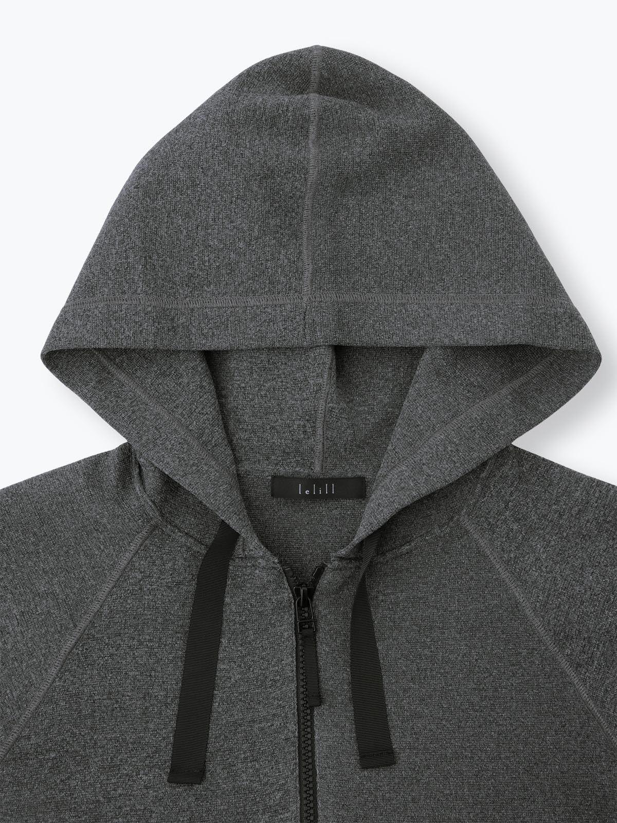 lelill レリル THE HIGHTECH KNITHOODIE