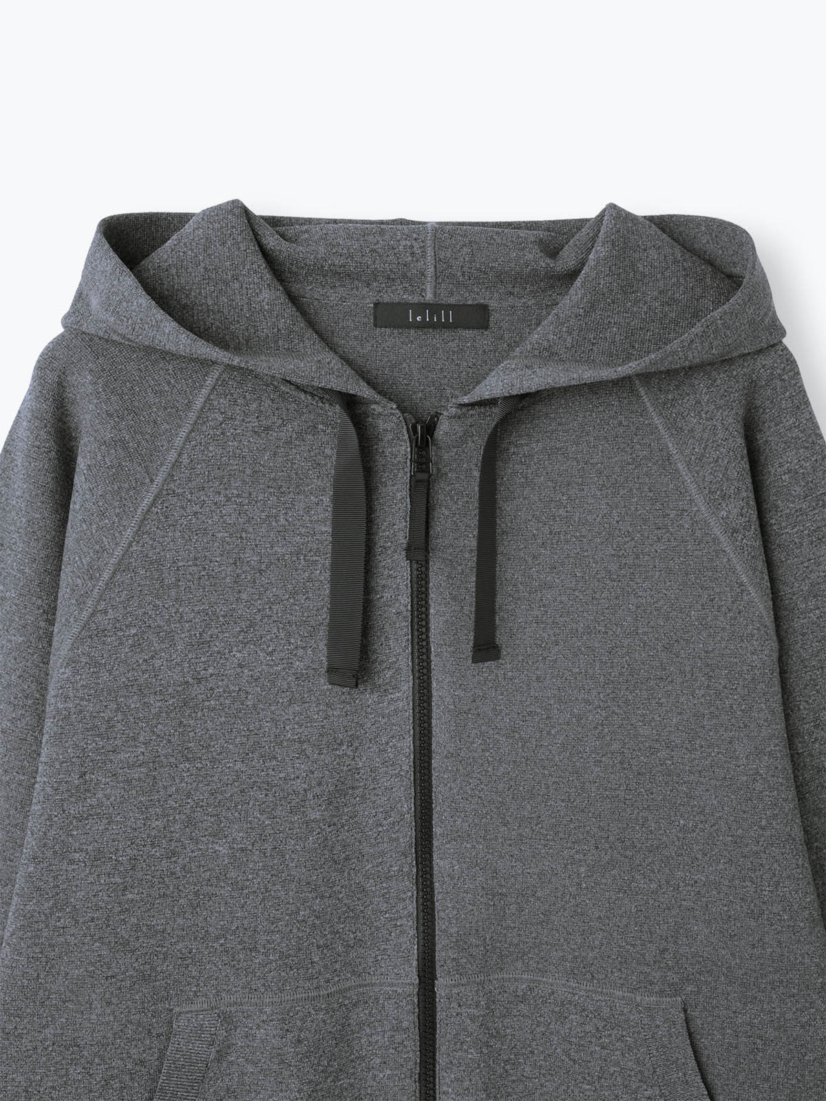 lelill レリル THE HIGHTECH KNITHOODIE