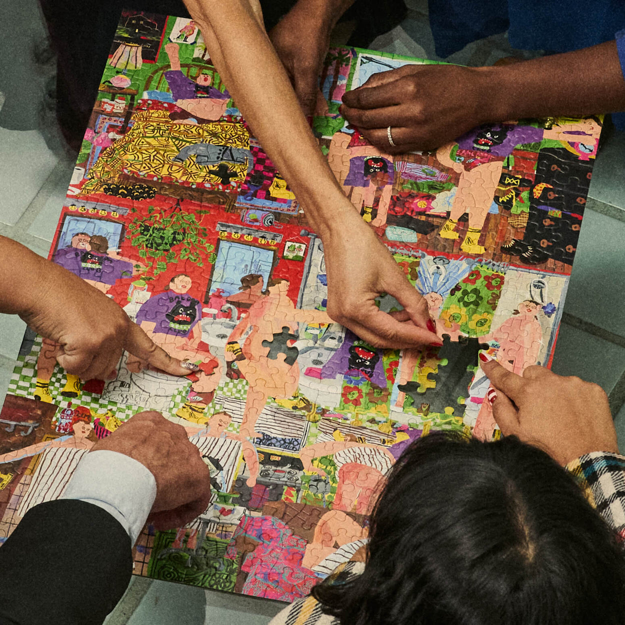 Sunday Morning | a 500 piece puzzle by Tara Booth for Le Puzz