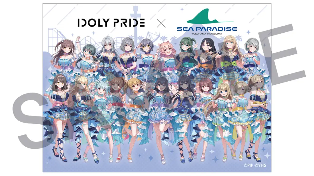 総スキャン3万回超！横浜・八景島シーパラダイス「IDOLY PRIDE」コラボ