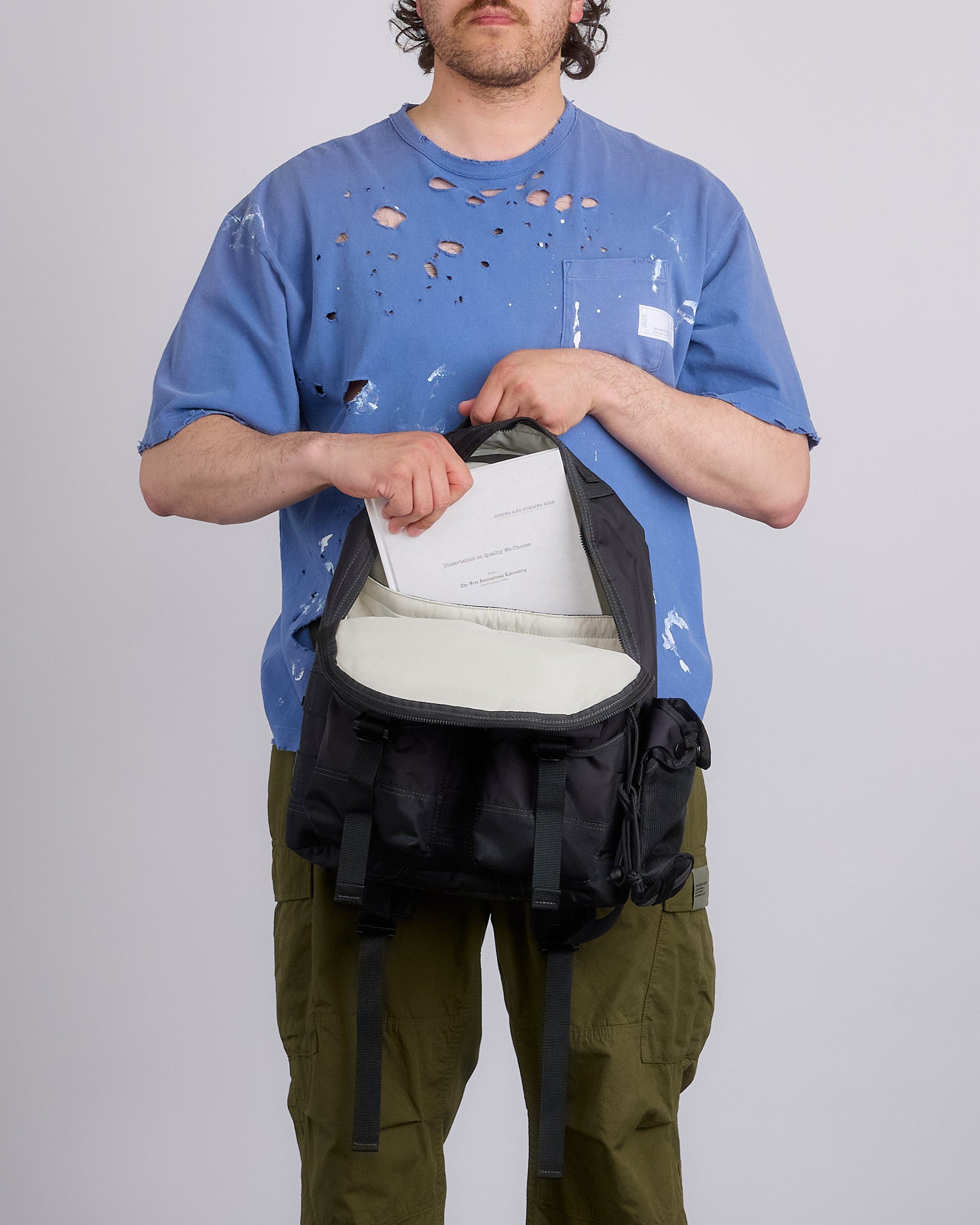 Porter All Daypack with Pouches Black – LESS 17