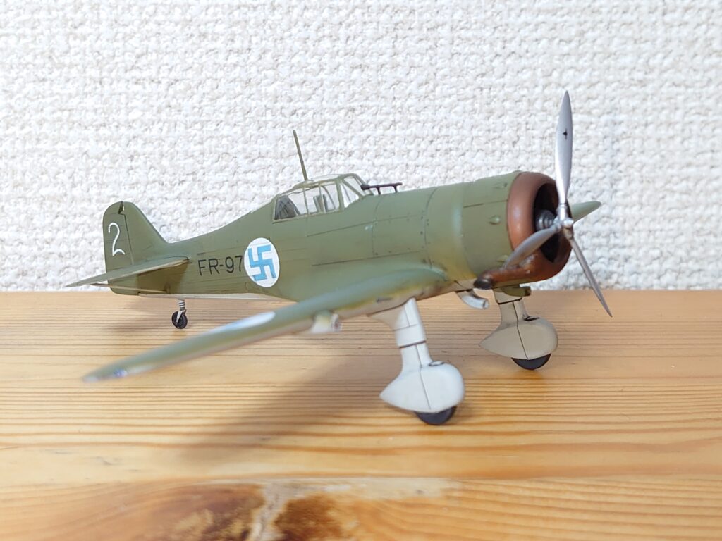 MPM フォッカーD-21(フィンランド空軍) 製作記⑤(完成) | 模型大隊戦闘日誌