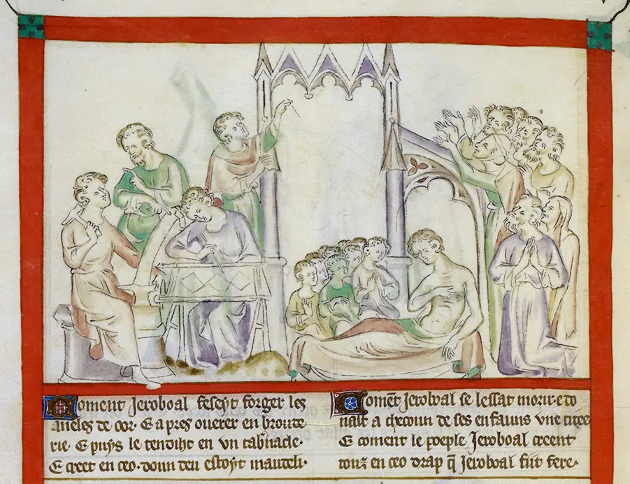 Histoire du métier à broder - Le temps de broder