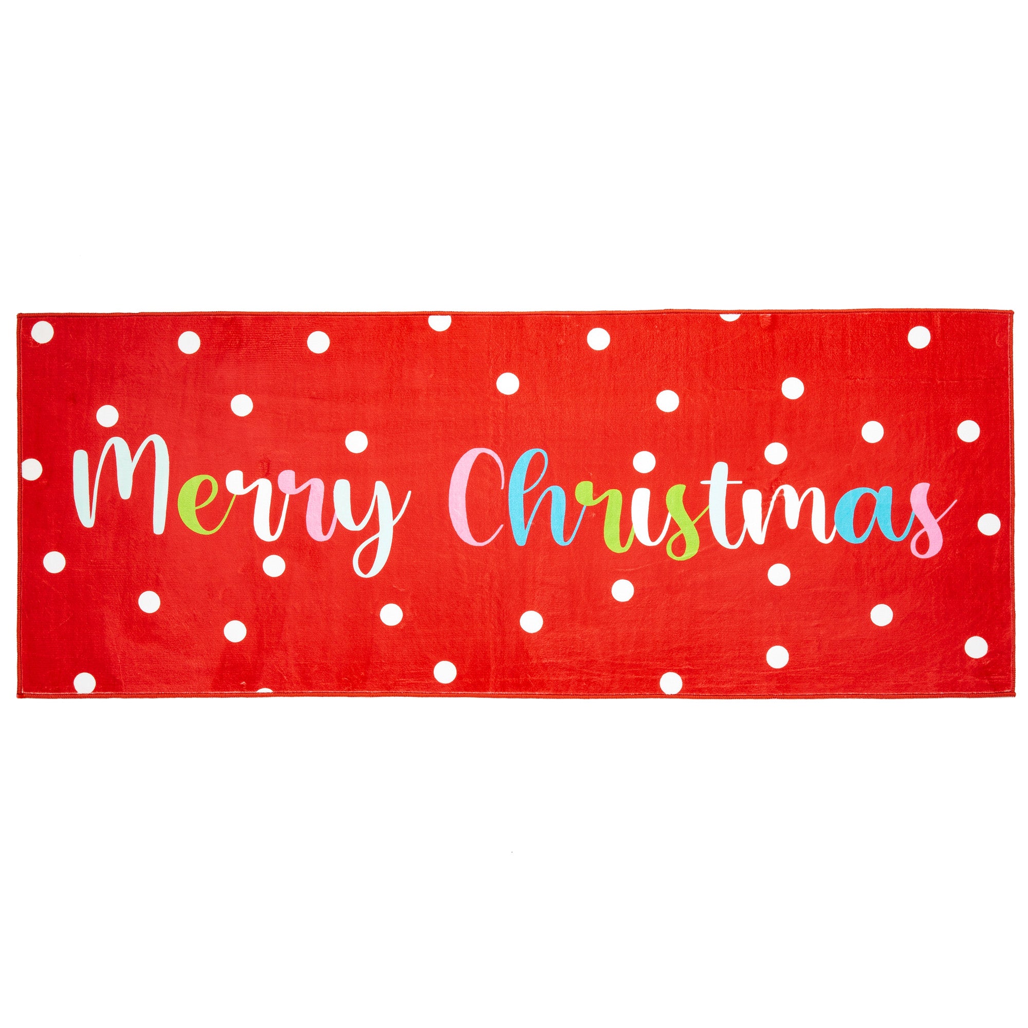 Levtex Home Holly Jolly Merry Christmas Rug 20x34