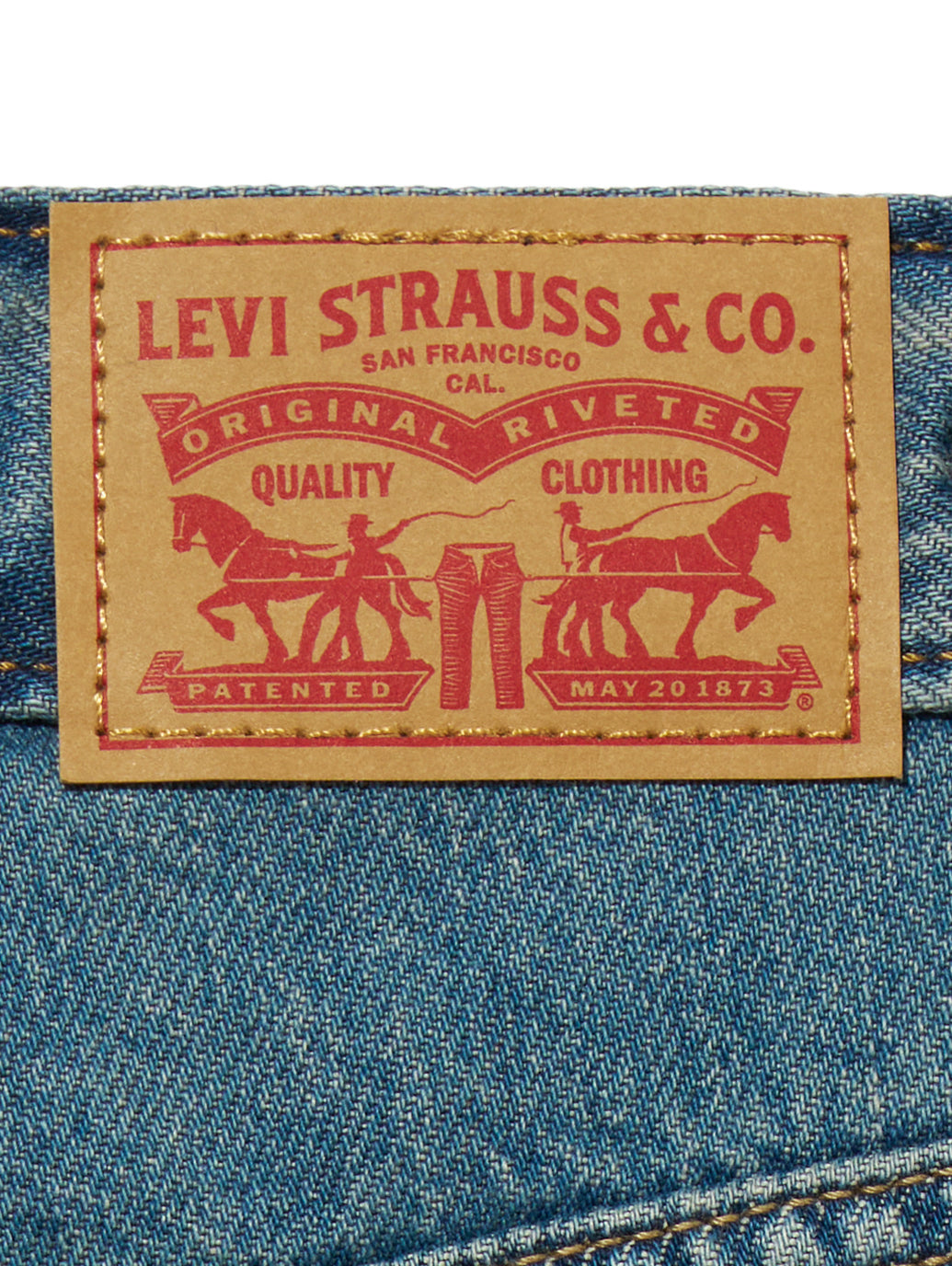 CINCH BAGGY ジーンズ ミディアムインディゴ – リーバイス®公式