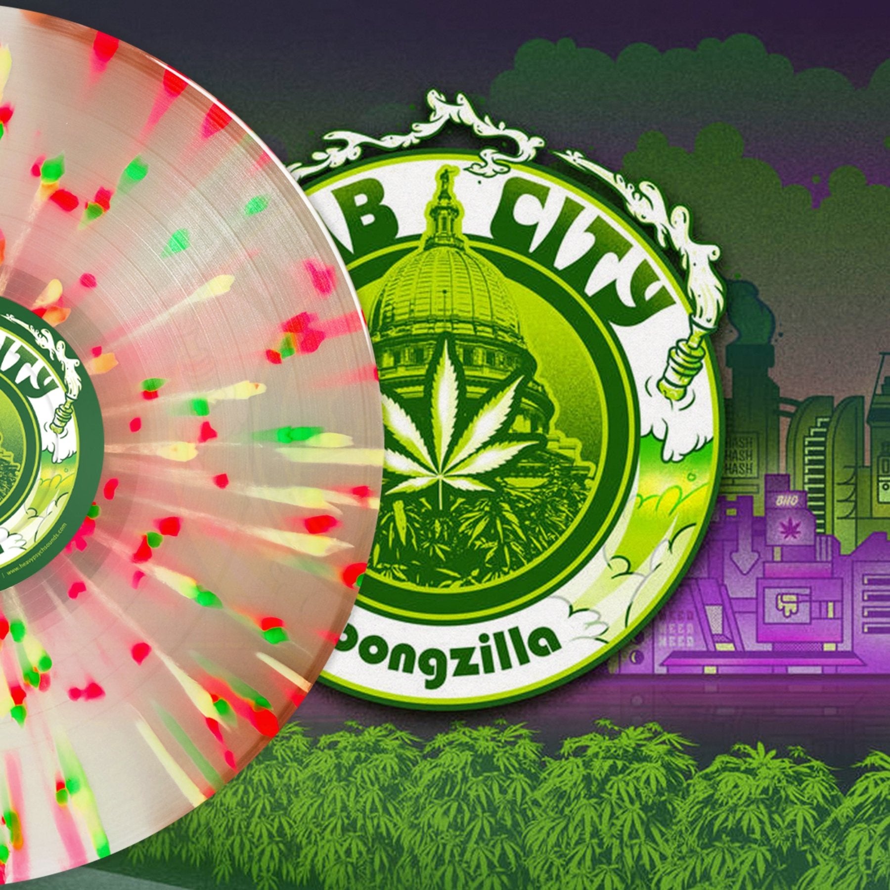 Bongzilla - Dab City (Levitation Edition) – LEVITATION