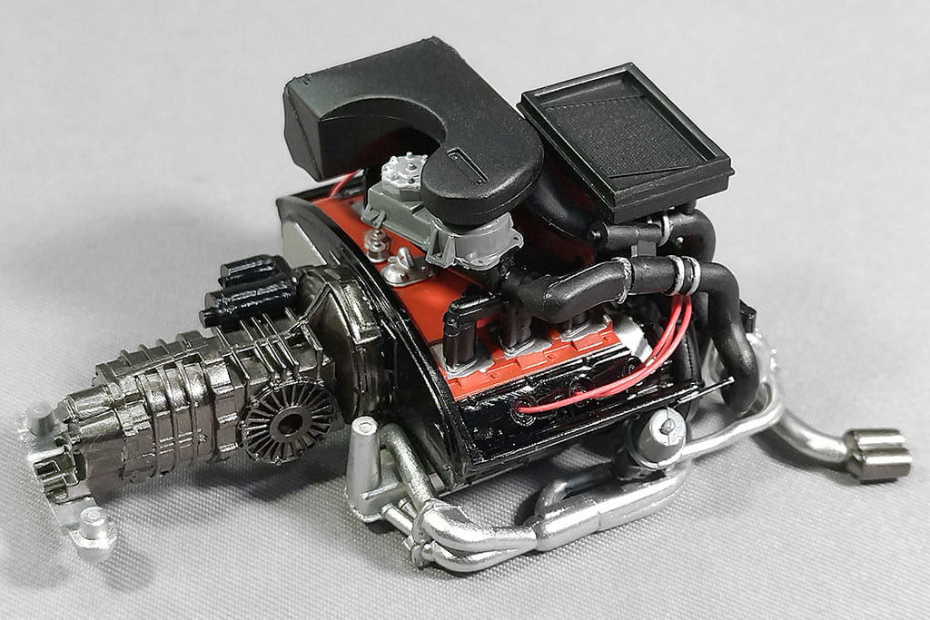 最大の見せ場!?エンジン／シャシーが完成！タミヤ＋フジミで作る