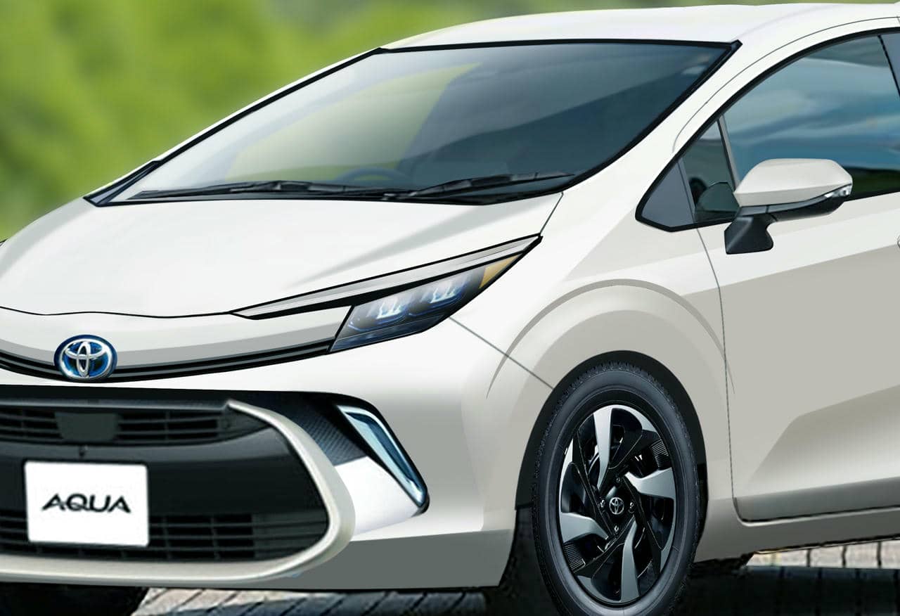 独自CGで見る】トヨタ「アクア」が初のビッグマイナーチェンジ