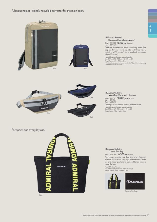 LEXUS COLLECTION 2025 SPRING／SUMMER