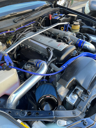 マークIIブリットのJZX110・ダイレクトサクション・ドリフト・HPI