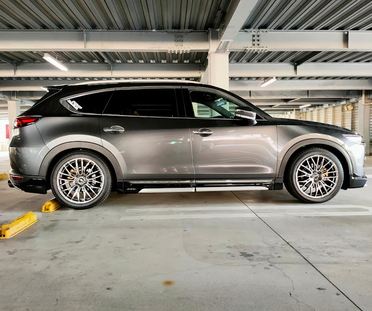 CX-8の車高調取付・TEIN FLEX Z・一体感イイ感じ‼️に関するカスタム