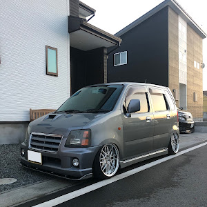 ワゴンR RRのMC22s・全スモ・パルテック可変アクスル・リム被り