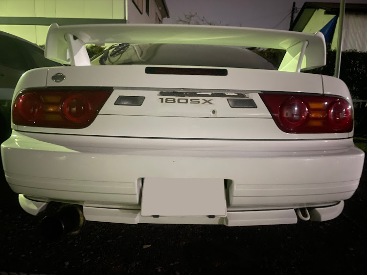 180SXのカーボン調・純正オプション・ガーニッシュに関するカスタム