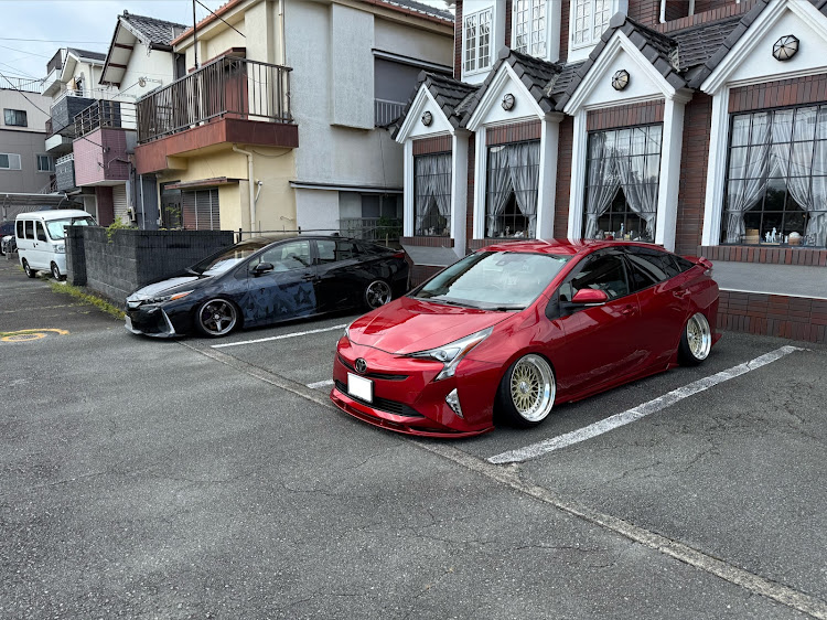 プリウスの#t-demand・#326power・スーパースターホイール・プリウス