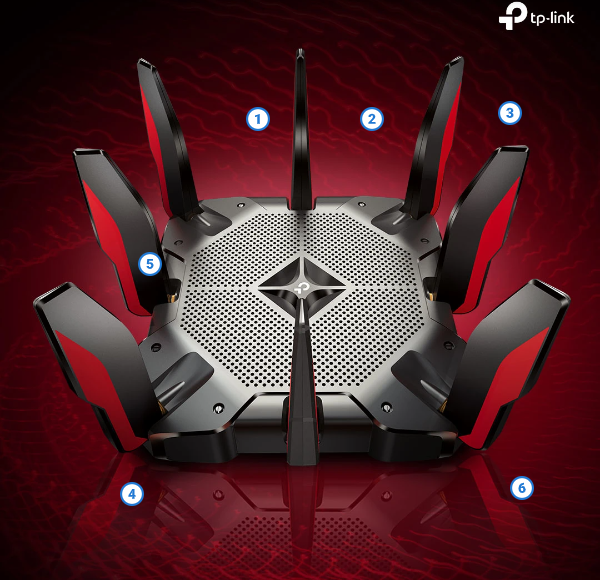 Roteador TP-Link archer ax11000 tri-band wi-fi 6 router | Netshop