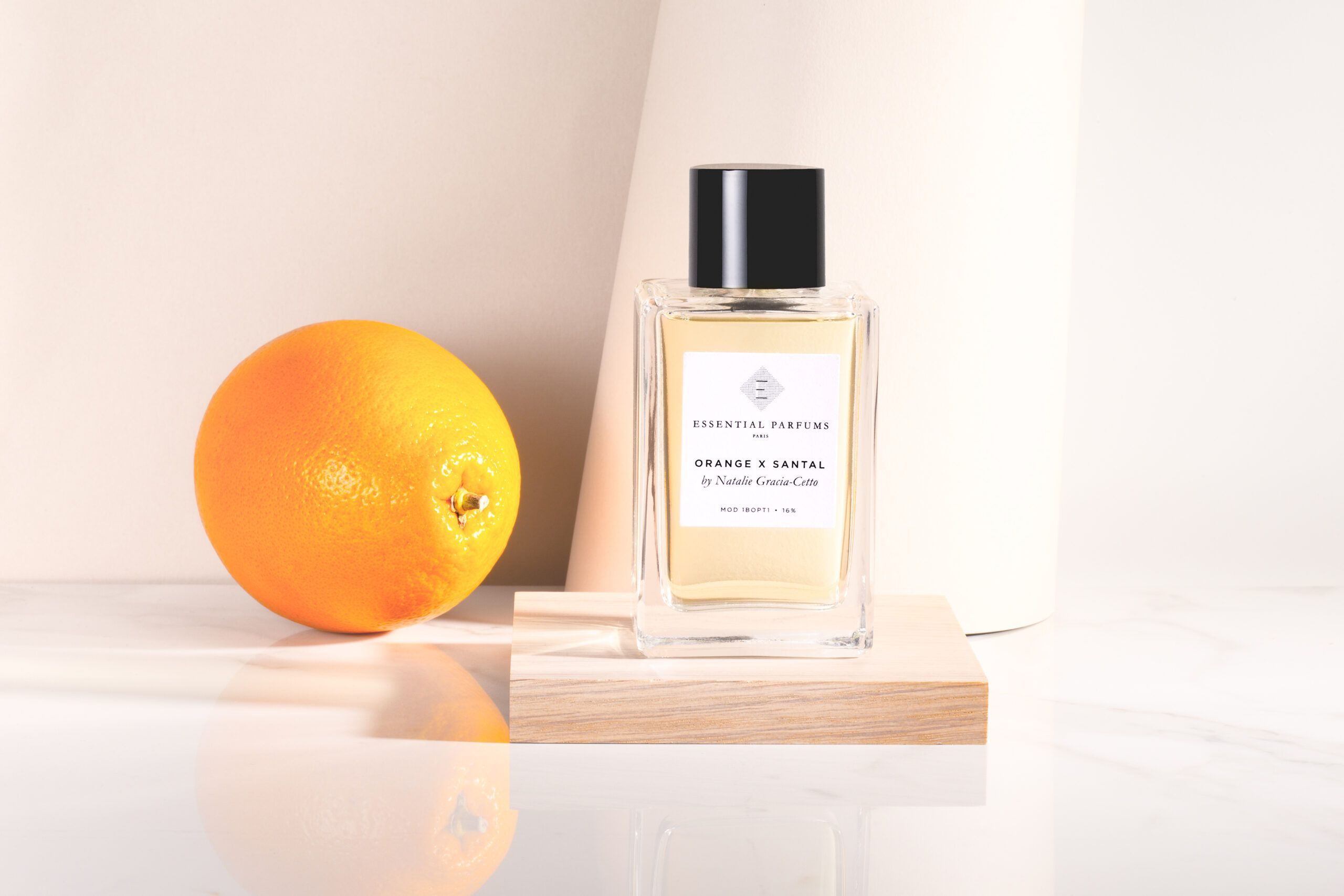 Discover Essential Parfums Orange X Santal 100ml, a luxurious