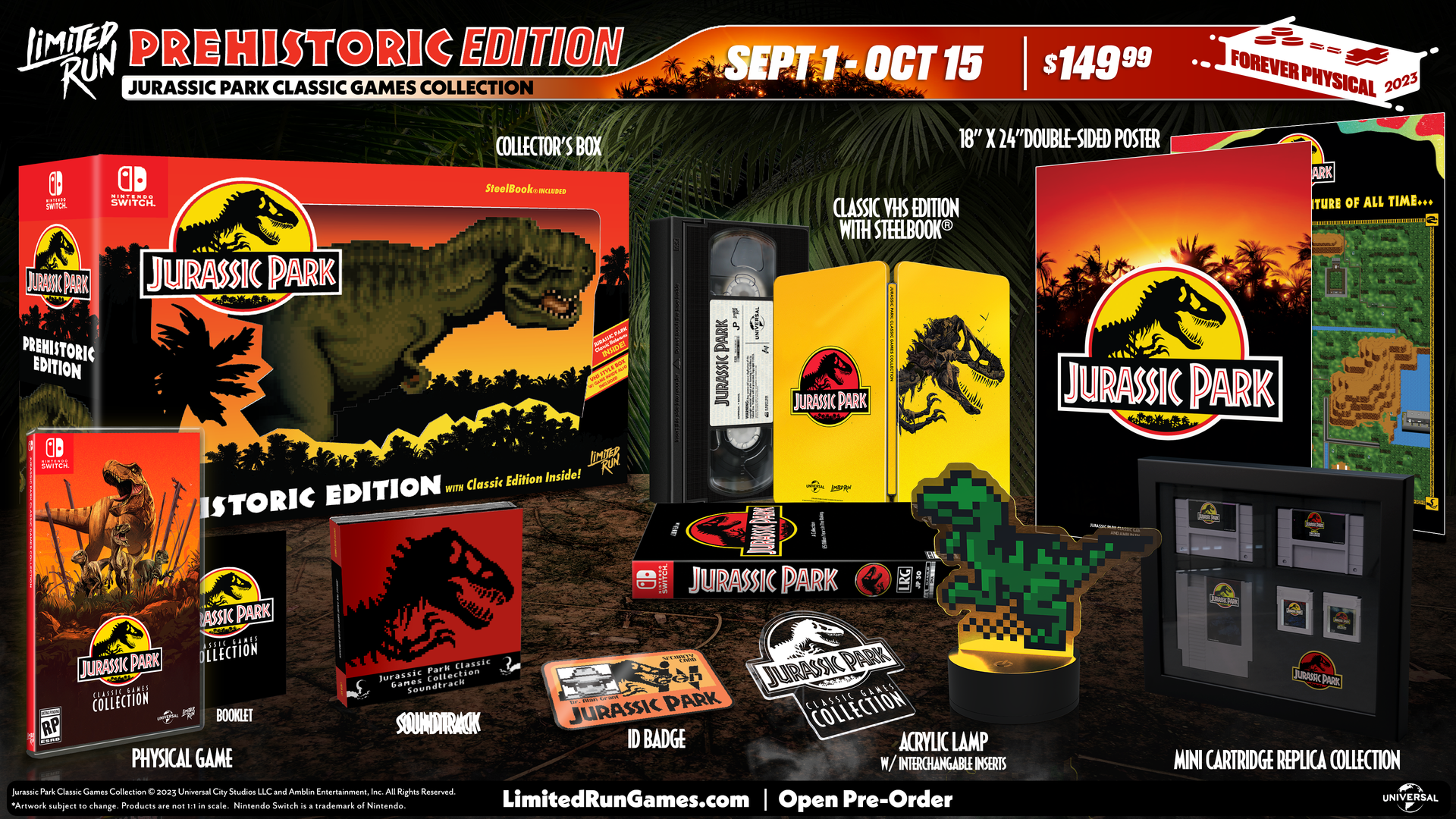 Jurassic Park: Classic Games Collection Prehistoric Edition