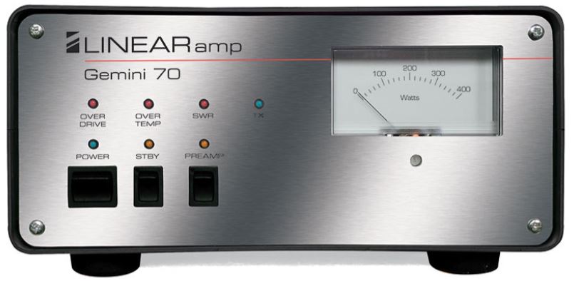 GEMINI 430MHz 300Wリニアアンプ | H&Cハムショップ 我ら無線人合同会社