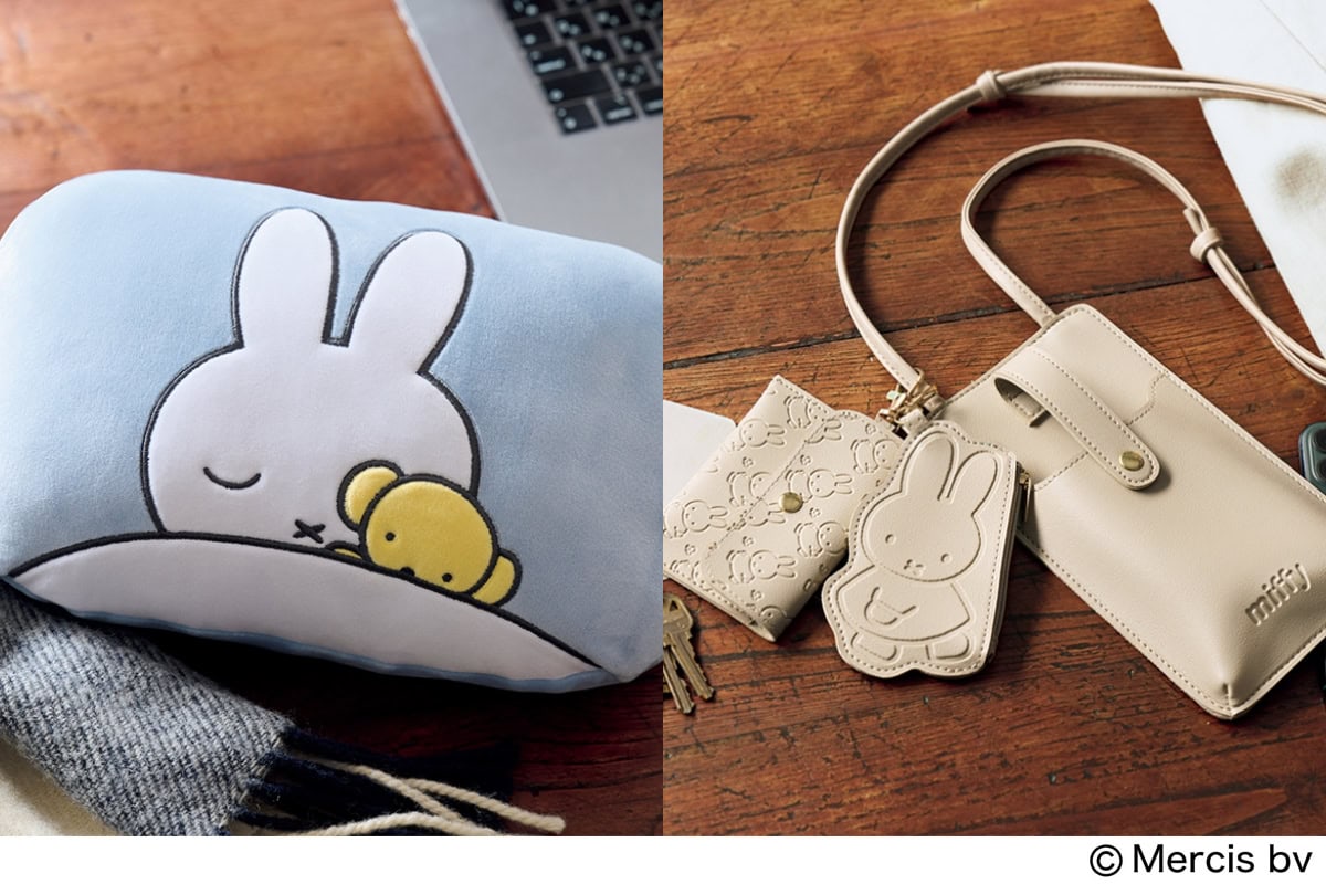 リンネル2025年2月号 付録2種】 かわいいミッフィーに癒やされる