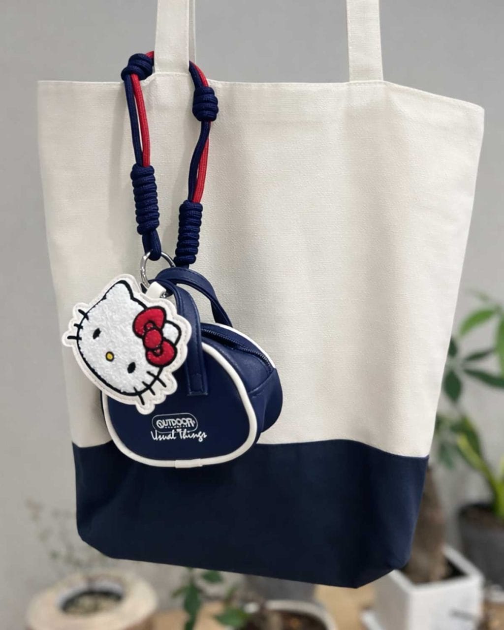 ハローキティ付録バッグチャームセットの使用レビュー】 かわいすぎて