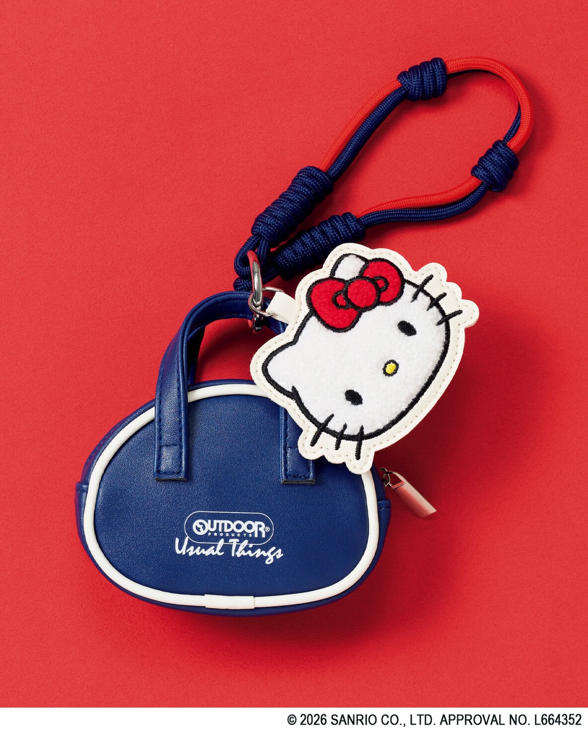 リンネル2026年3月号「ハローキティ」の付録2種を速報】 バッグ形