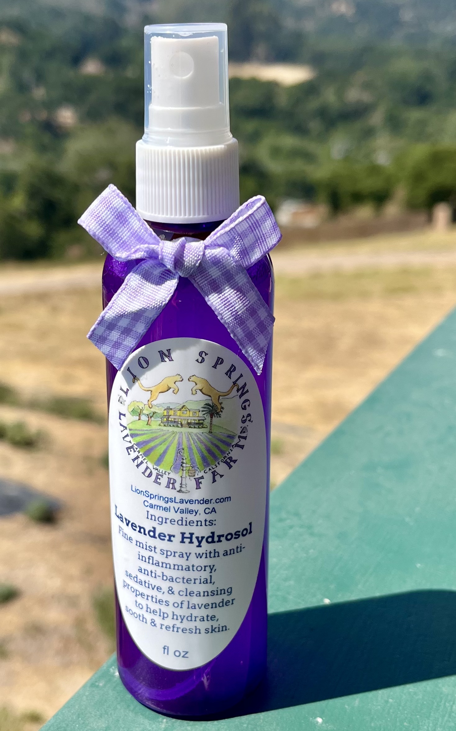 4 oz Lavender Hydrosol Fine Mist Spray – Lion Springs Lavender Farm